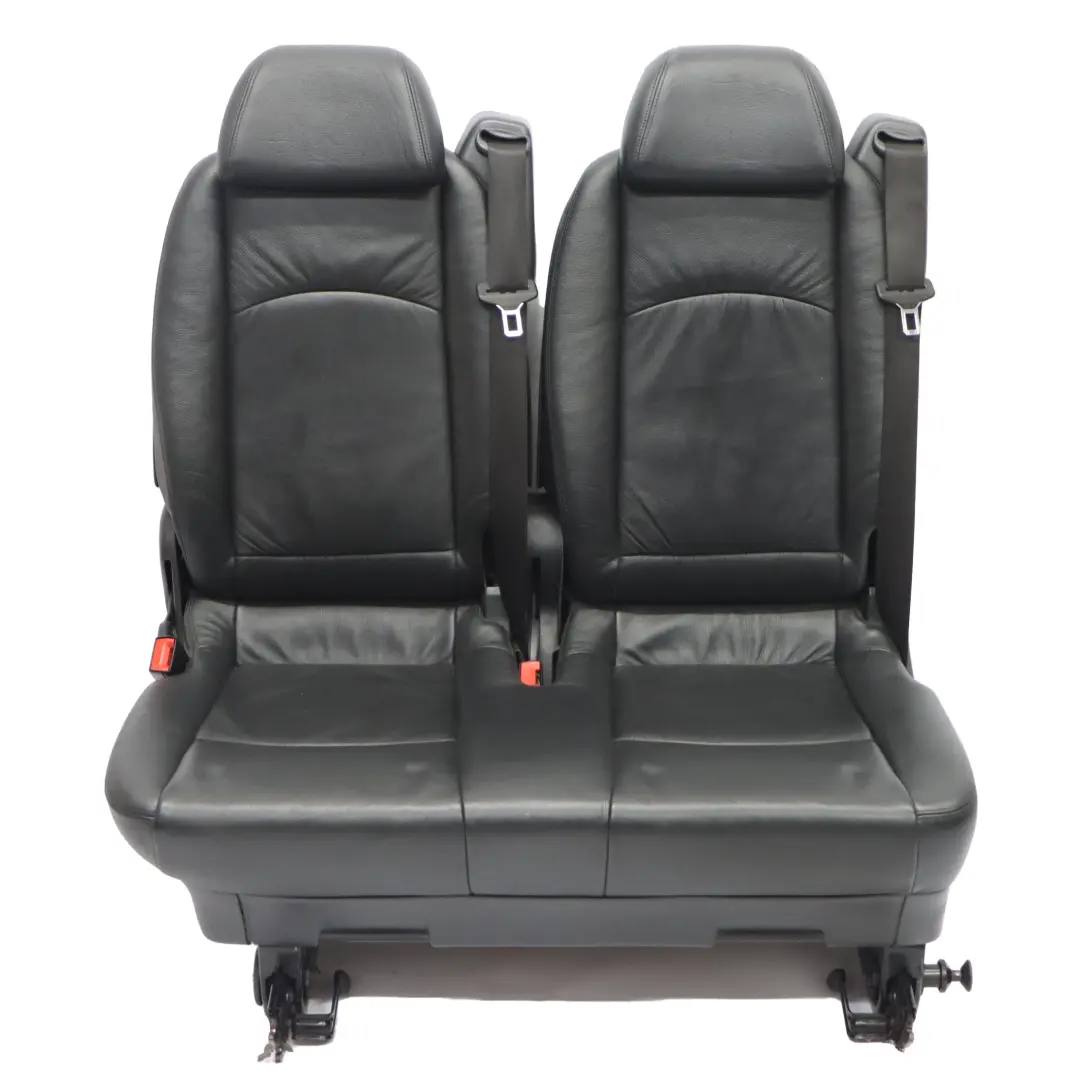  Siège arrière Mercedes W639 Viano Double Droite Première rangée Cuir Noir - SKU A0009400631 - Numéro de pièce A0009400631