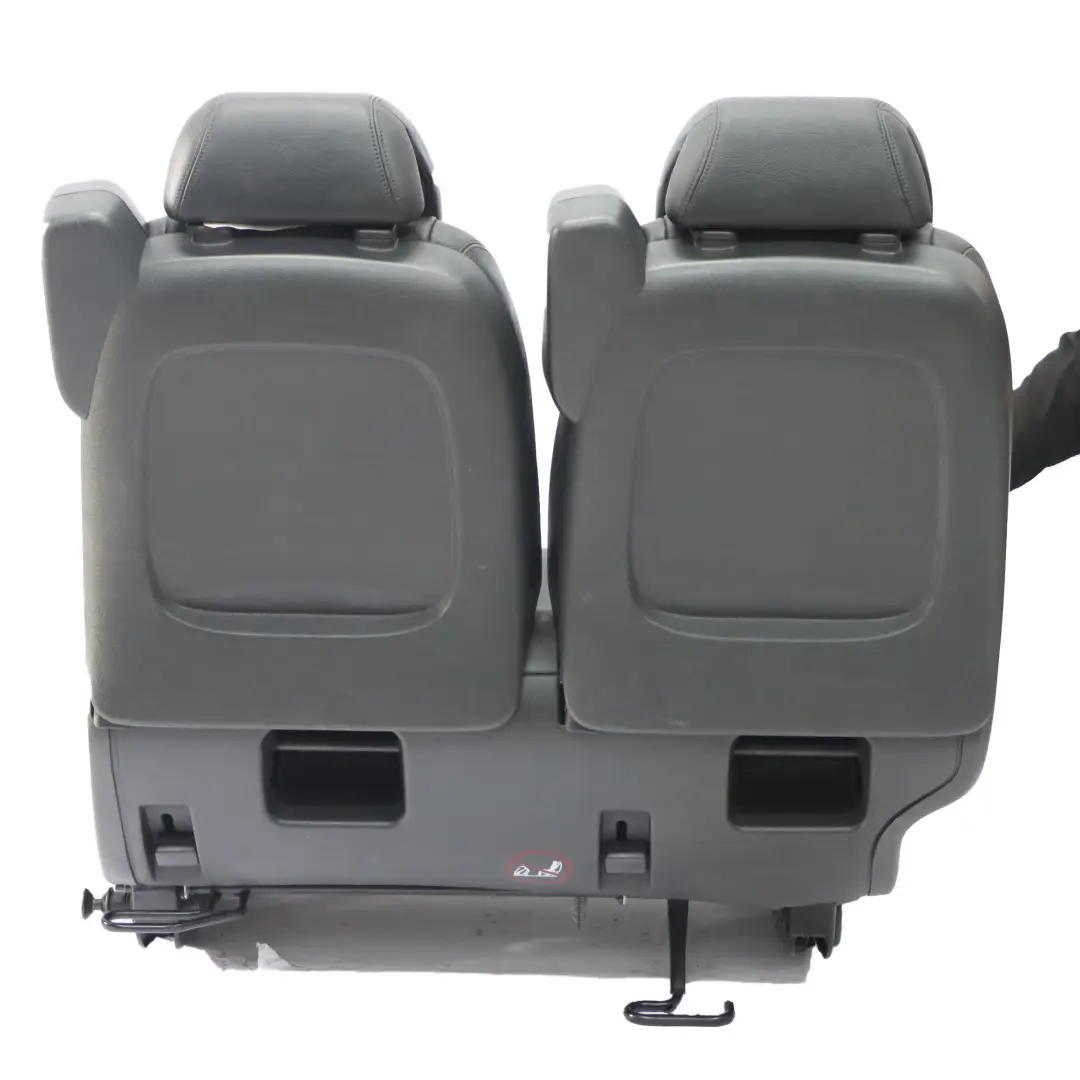  Siège arrière Mercedes W639 Viano Double Droite Première rangée Cuir Noir - SKU A0009400631 - Numéro de pièce A0009400631