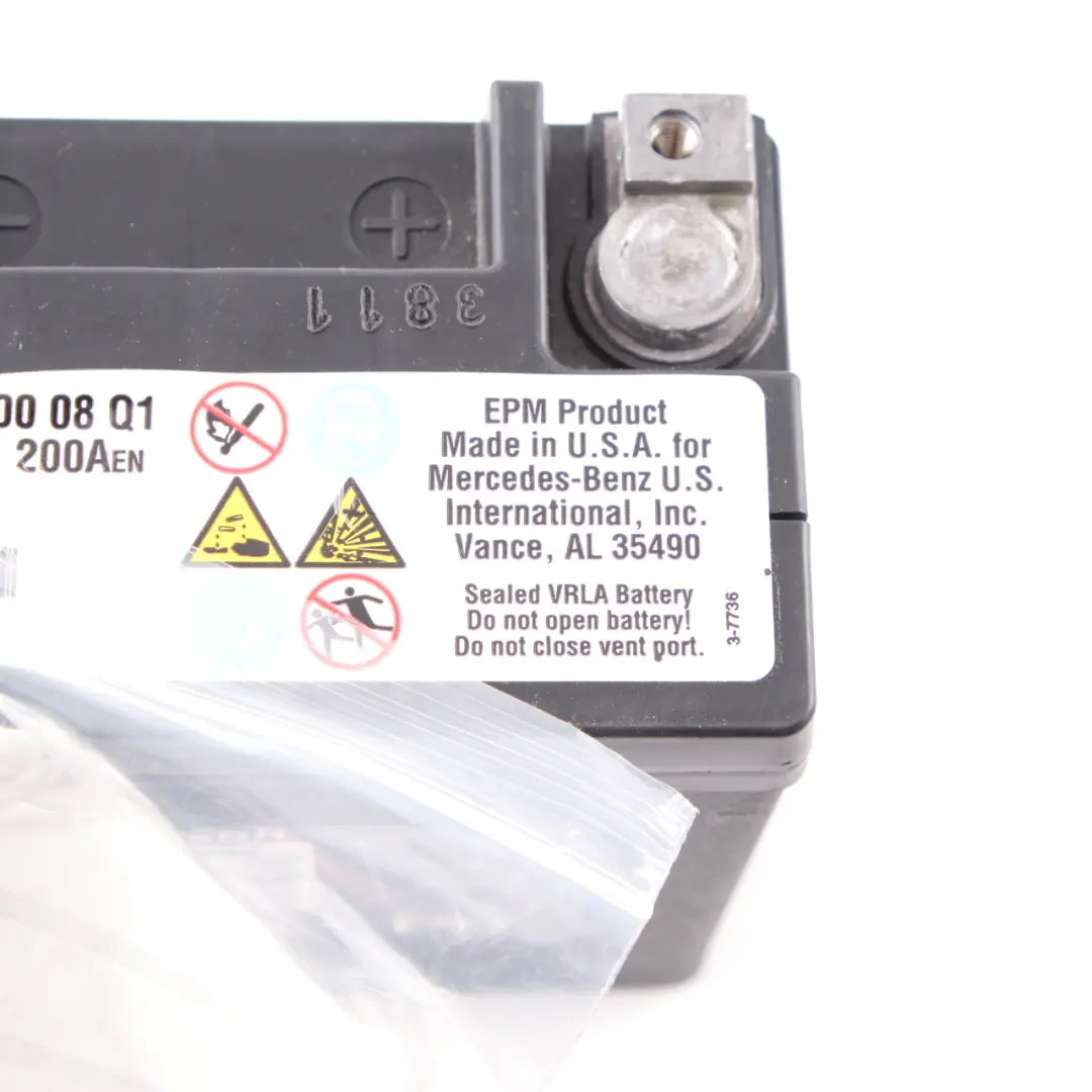 Mercedes W204 W212 W222 Zusatzbatterie Generator A0009827008 - SKU A0009820008 - Teilenummer A0009820008