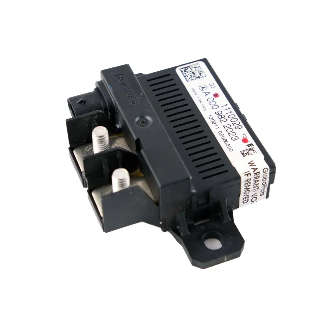 Mercedes W204 W212 W221 Módulo De Relé De Batería - SKU A0009822023 - Número de pieza A0009822023