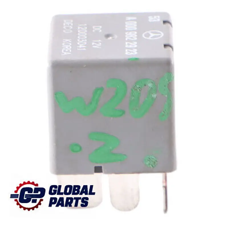 Relé Fusible Módulo 4 Pines Gris para Mercedes W177 W205 W247 con número de pieza A0009822923 Mercedes W177 W205 W247 Relé Fusible Módulo 4 Pines Gris - SKU A0009822923 - Número de pieza A0009822923