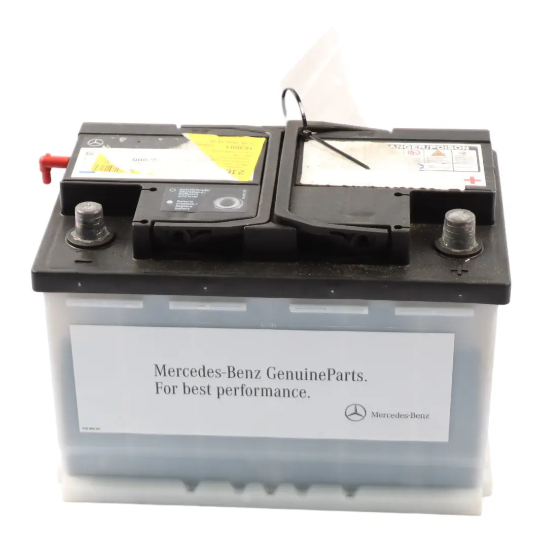 Accumulator Battery 74Ah 680A to Mercedes 12V with Part number A0009823108 Mercedes 12V Accumulator Battery 74Ah 680A - SKU A0009823108 - Part number A0009823108