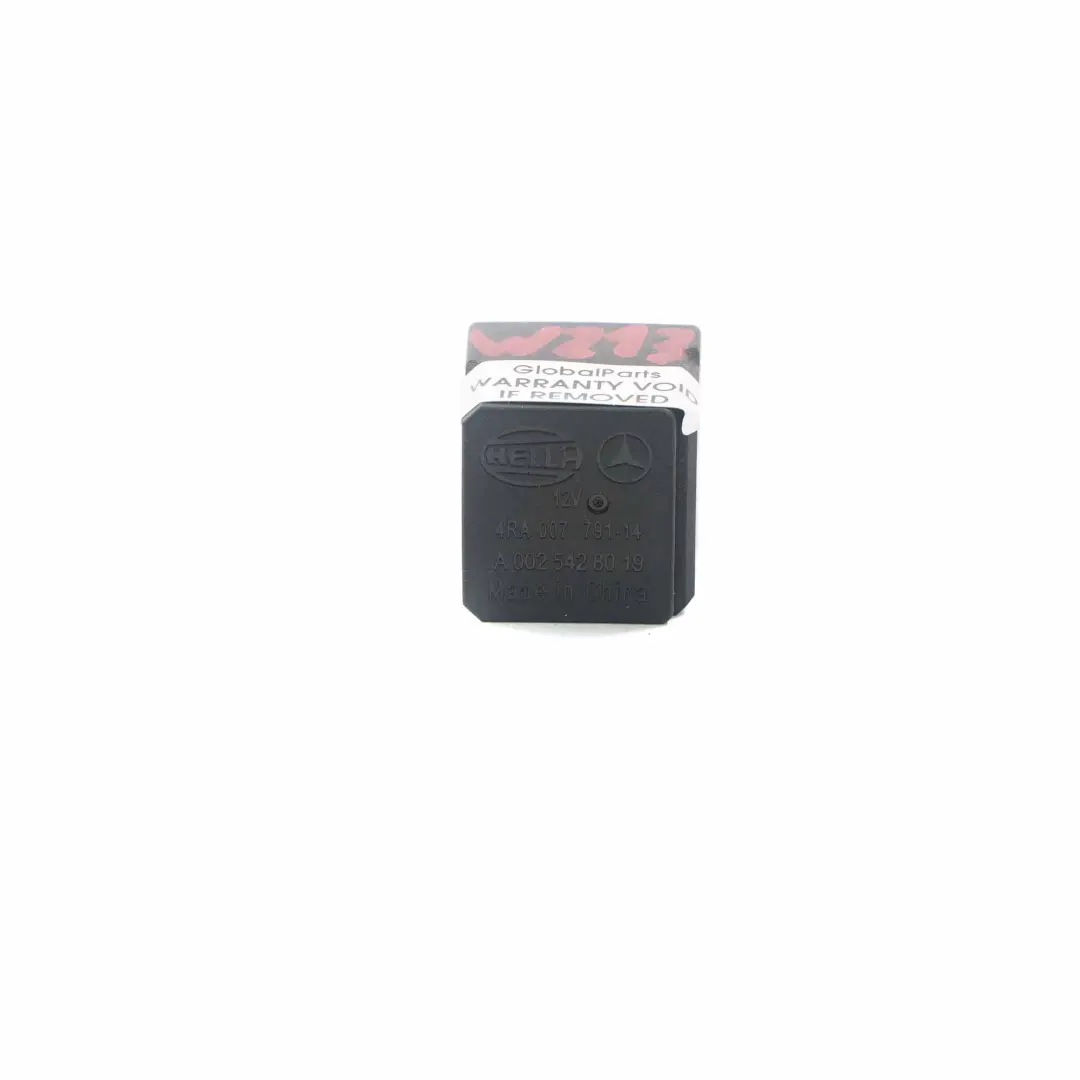 Mercedes W213 Power Relay 4 Pin 12V Hella - SKU A0009828223 - Part number A0009828223