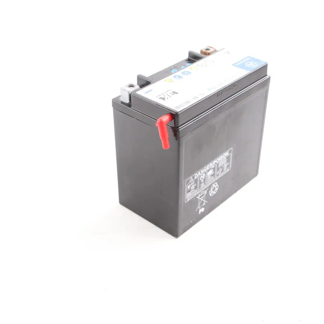 W218 12Ah 200A Auxiliary Additional Generator Battery to Mercedes W212 with Part number A0009829308 Mercedes W212 W218 12Ah 200A Auxiliary Additional Generator Battery - SKU A0009829308 - Part number A0009829308