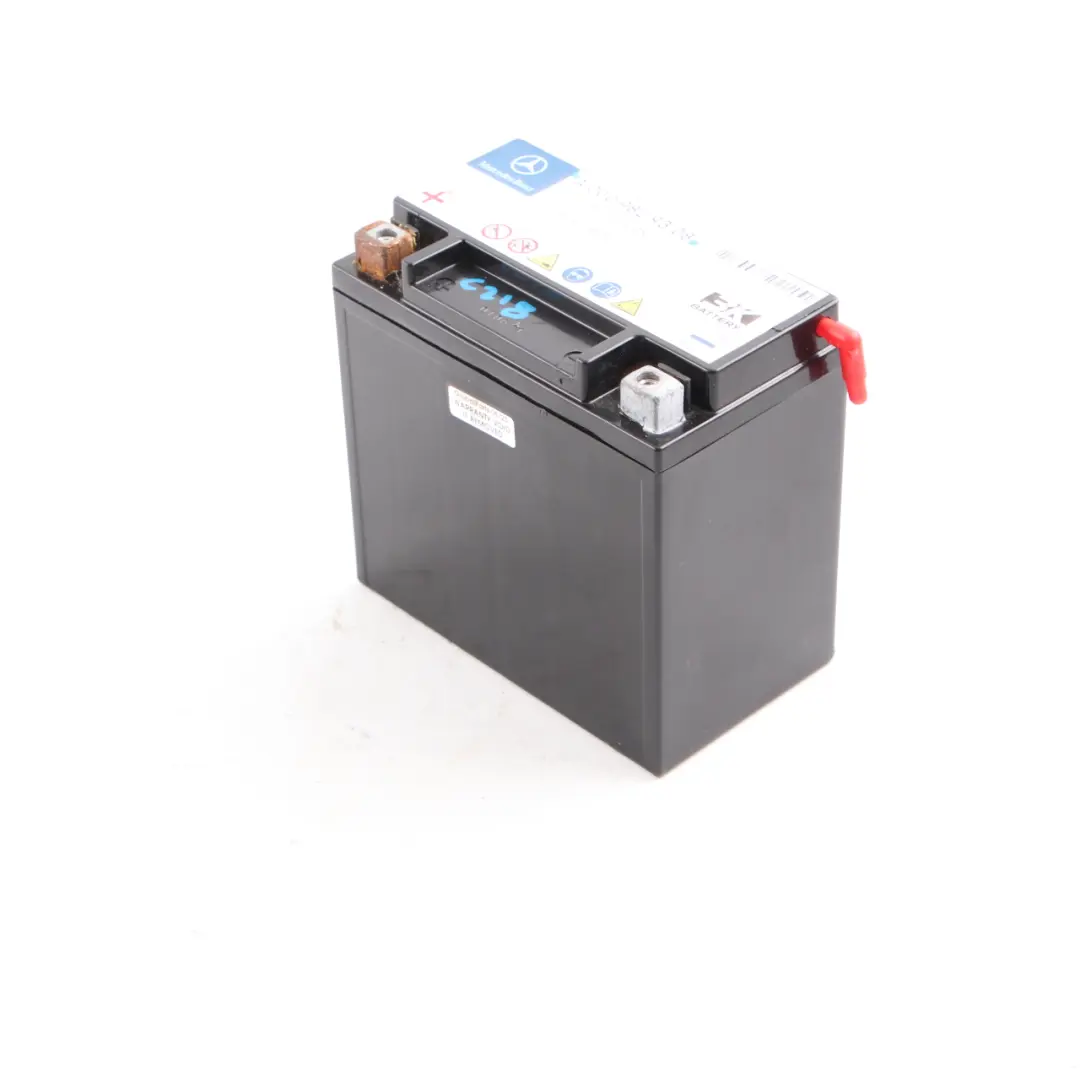 Mercedes W212 W218 12Ah 200A Auxiliary Additional Generator Battery - SKU A0009829308 - Part number A0009829308