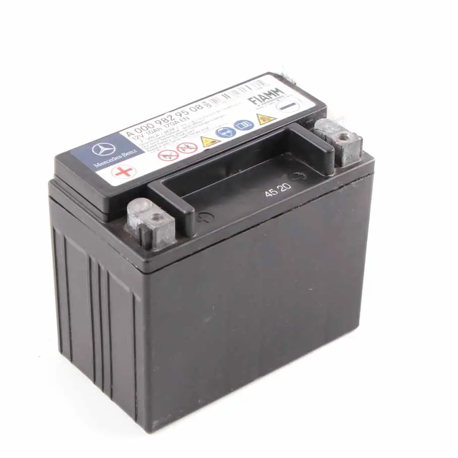 Mercedes W205 W213 10Ah 170A Batteria supplementare ausiliaria - SKU A0009829508 - Numero di parte A0009829508