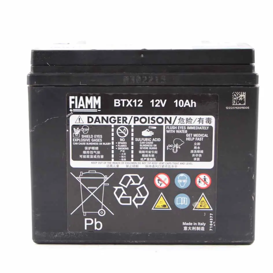 Mercedes W205 W213 10Ah 170A Auxiliary Additional Generator Battery - SKU A0009829508 - Numéro de pièce A0009829508