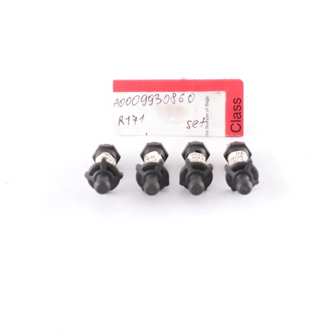 Mercedes R171 W203 W204 W212 Engine Control Unit ECU Pin Bracket Set - SKU A0009930860 - Part number A0009930860