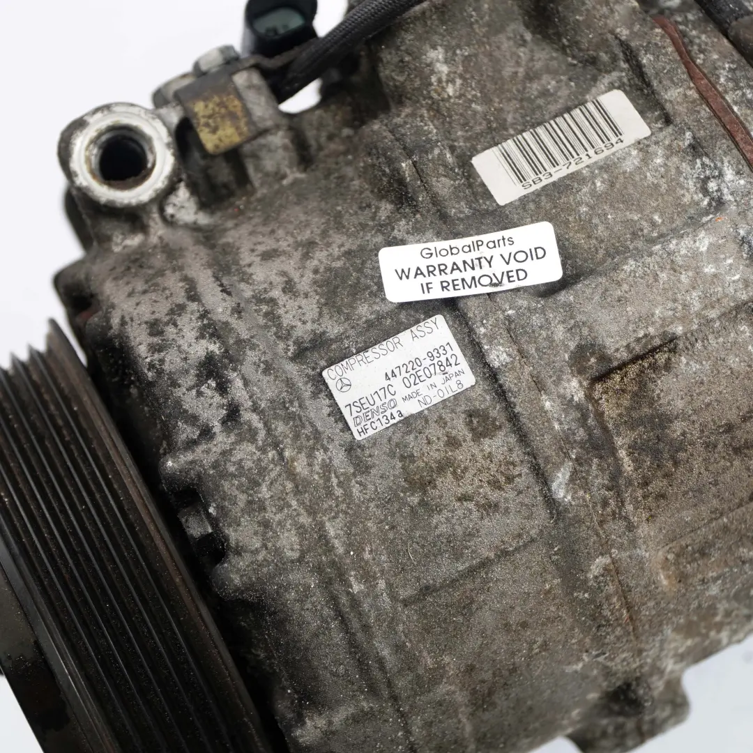 Condizionata Compressore Magnete 447220-9331 per Mercedes W211 Aria con numero di parte A0012301211 Mercedes W211 Aria Condizionata Compressore Magnete 447220-9331 - SKU A0012301211 - Numero di parte A0012301211