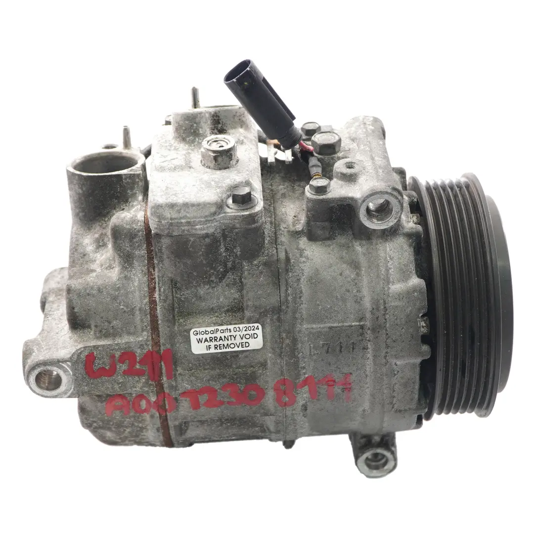  A/C Compressor Mercedes W211 C219 Air Conditioning Compressor - SKU A0012308111 - Part number A0012308111