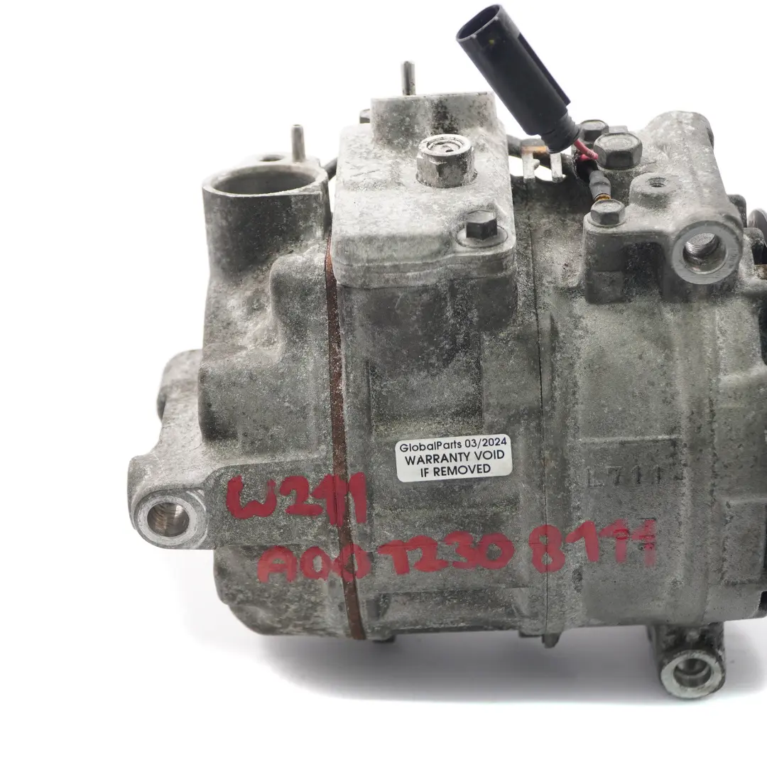 Mercedes W211 C219 Sprężarka Kompresor Klimatyzacji - SKU A0012308111 - Numer Części A0012308111