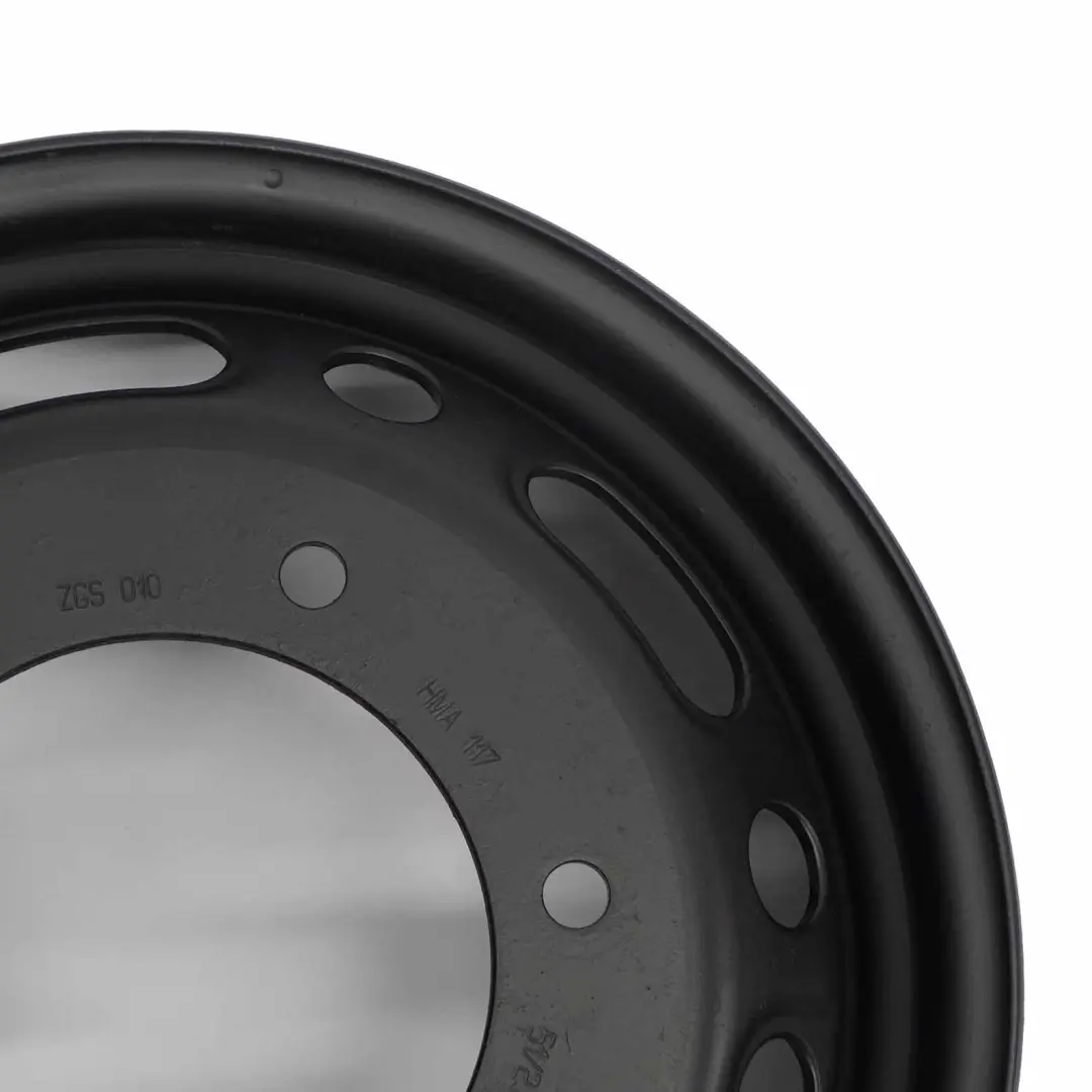 Mercedes Sprinter W906 Llanta de acero negra 16" 5,5J ET:109,5 - SKU A0014013602-1 - Número de pieza A0014013602