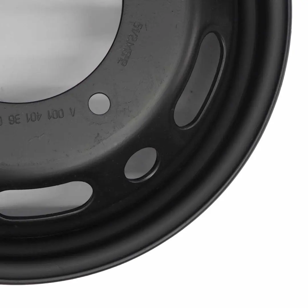 Mercedes Sprinter W906 Llanta de acero negra 16" 5,5J ET:109,5 - SKU A0014013602-1 - Número de pieza A0014013602