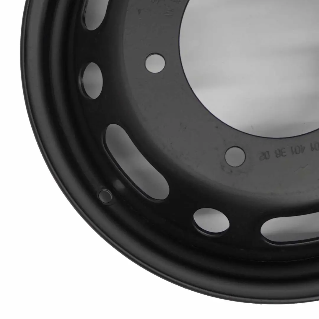 Mercedes Sprinter W906 Llanta de acero negra 16" 5,5J ET:109,5 - SKU A0014013602-1 - Número de pieza A0014013602