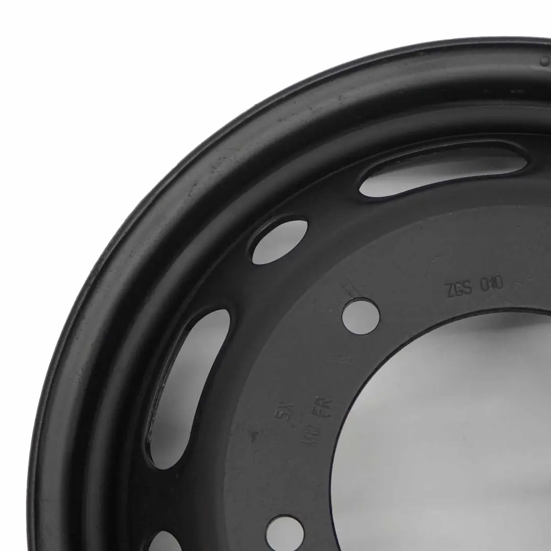 Mercedes Sprinter W906 Llanta de acero negra 16" 5,5J ET:109,5 - SKU A0014013602-1 - Número de pieza A0014013602