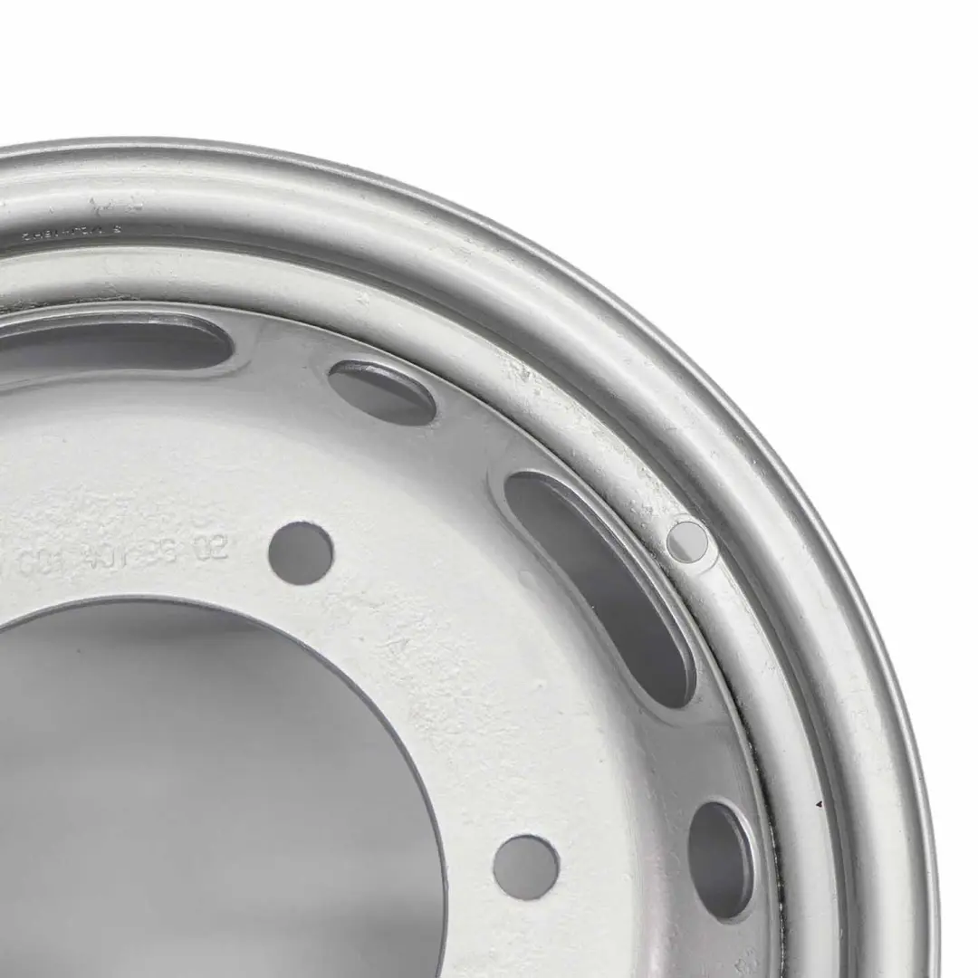 Mercedes Sprinter W906 Silver Steel Rim Wheel 16" 5,5J ET:109,5 - SKU A0014013602 - Part number A0014013602