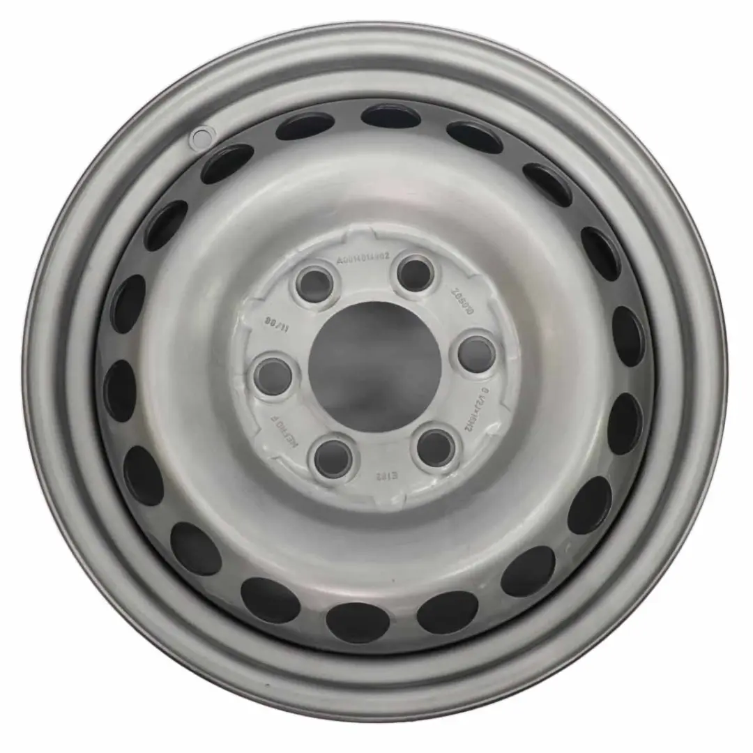 Mercedes Sprinter W906 Jante en acier argenté 16" 6,5J ET:62 - SKU A0014014802-1 - Numéro de pièce A0014014802