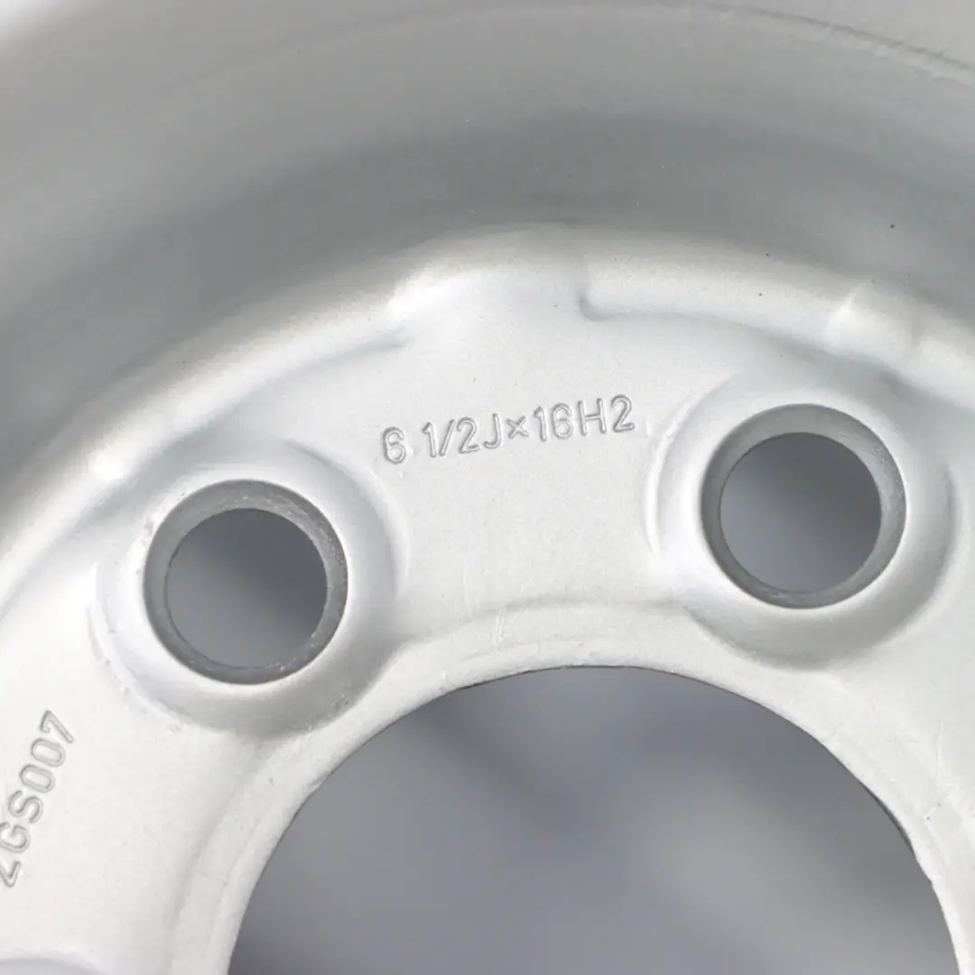 Mercedes Sprinter W906 Silver Steel Rim Wheel 16" 6,5J ET:62 - SKU A0014014802-2 - Part number A0014014802