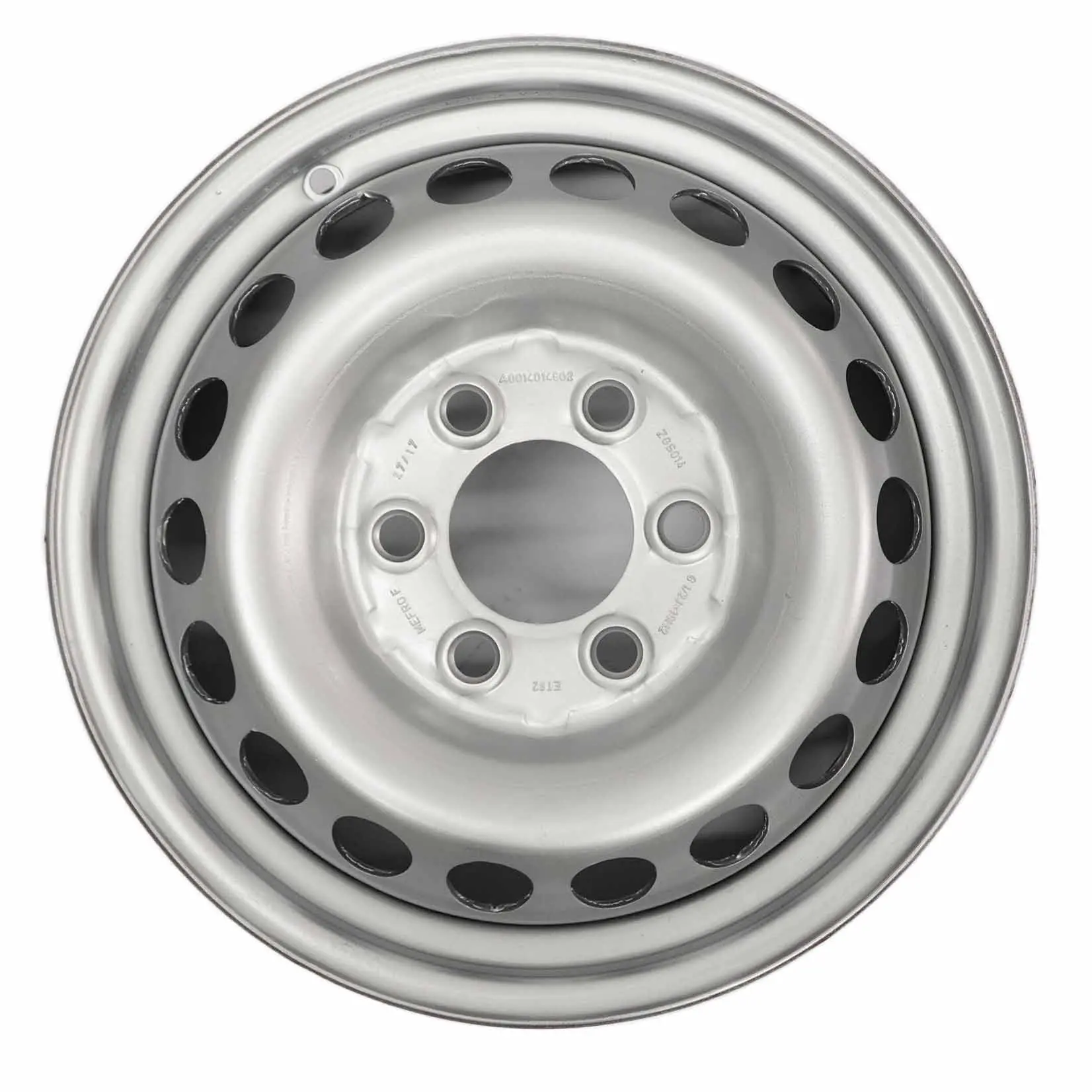 Mercedes Sprinter W906 Argento Cerchio In Acciaio 16" 6,5J ET:62 A0014014802