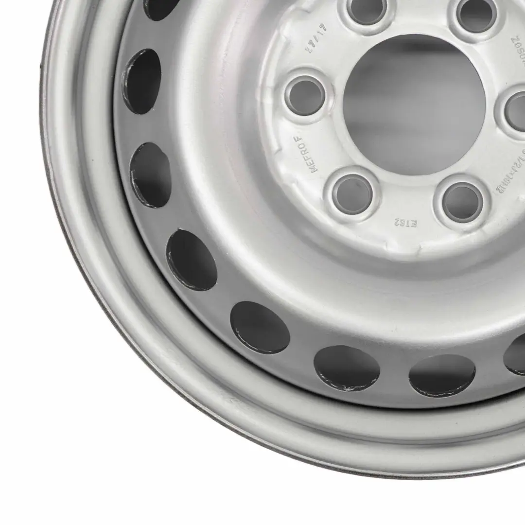 Mercedes Sprinter W906 Jante en acier argenté 16" 6,5J ET:62 - SKU A0014014802 - Numéro de pièce A0014014802