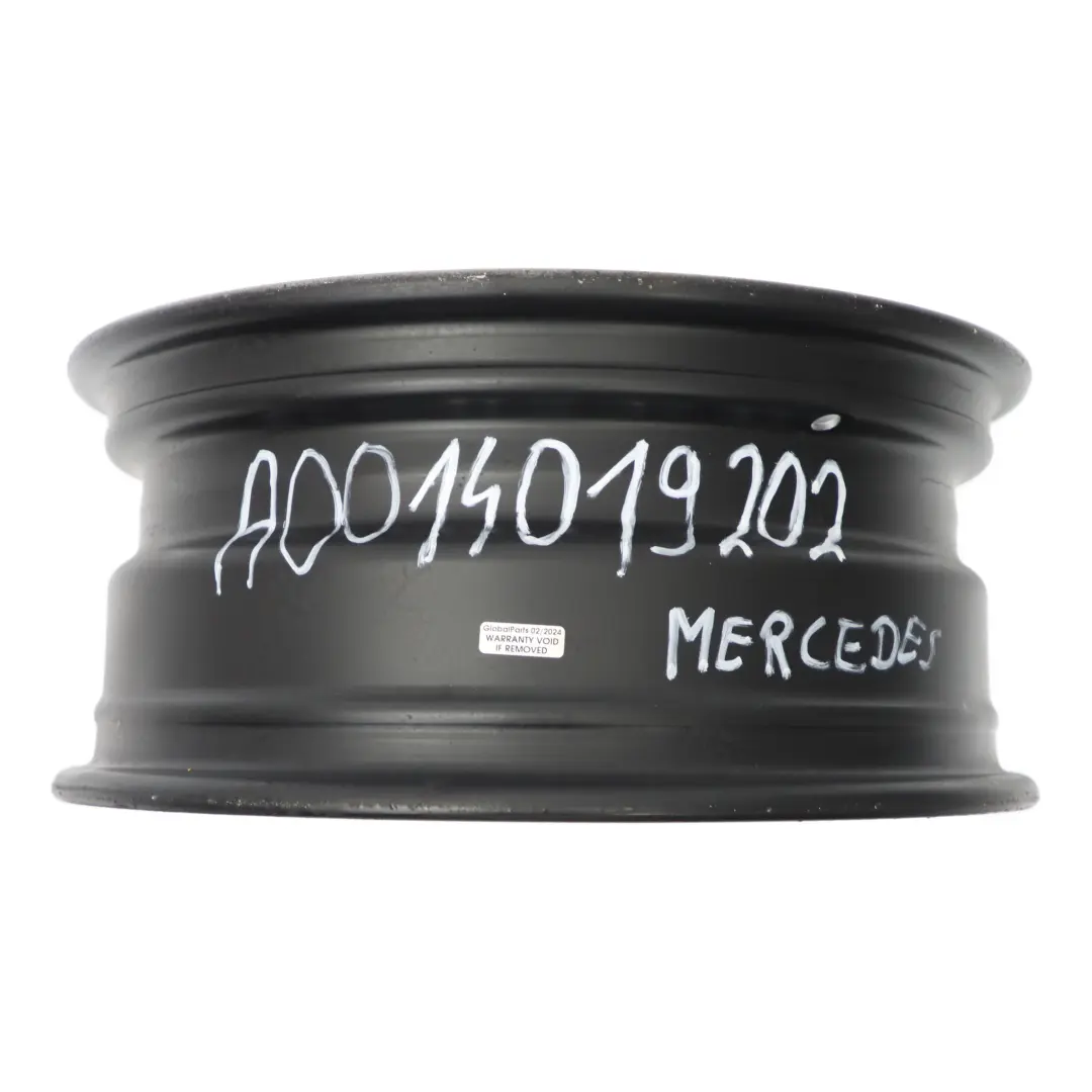 Mercedes Sprinter W906 W910 Argento Cerchio acciaio 16" 6,5J ET:62 - SKU A0014019202 - Numero di parte A0014019202