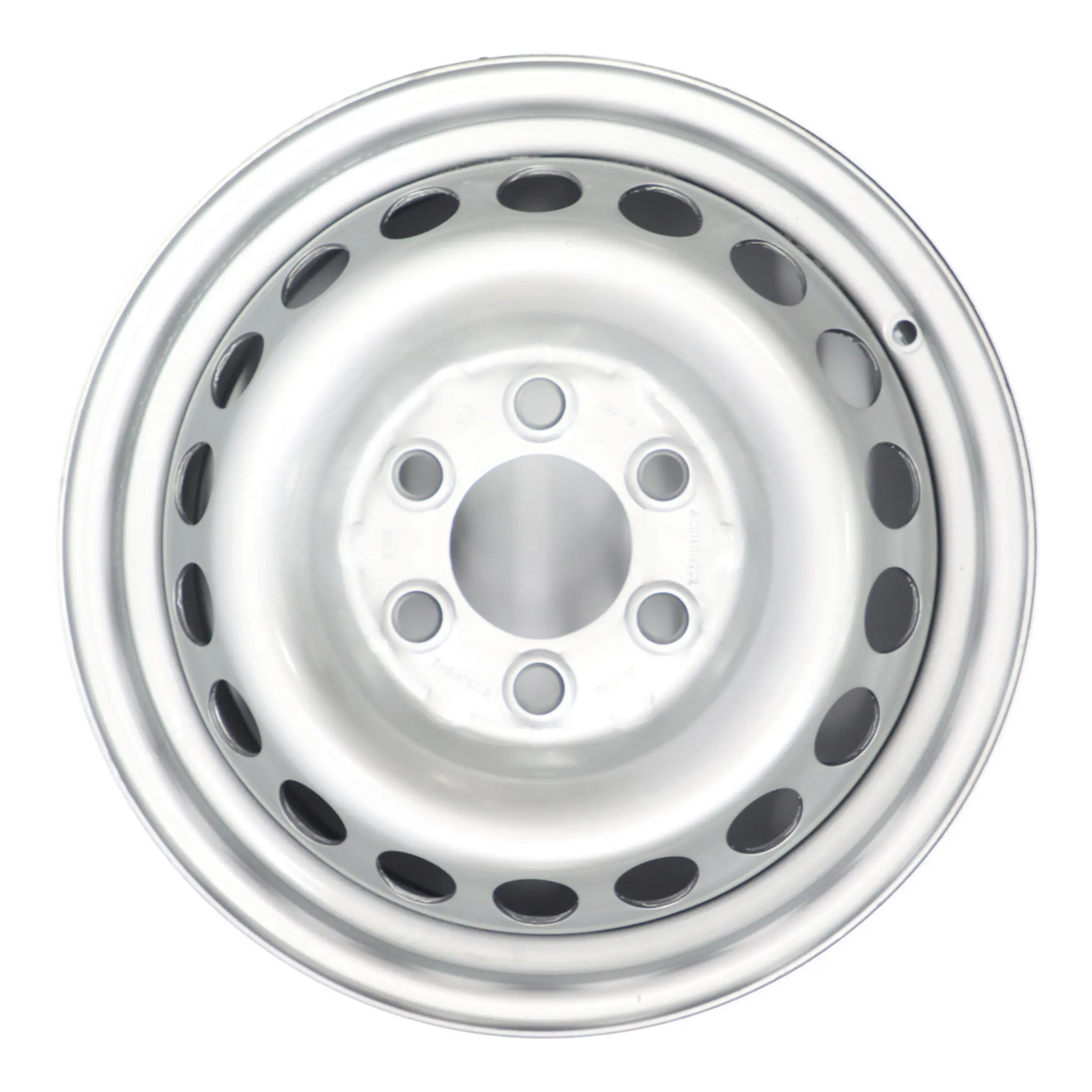 Mercedes Sprinter W906 W910 Argento Cerchio acciaio 16" 6,5J ET:62 A0014019202
