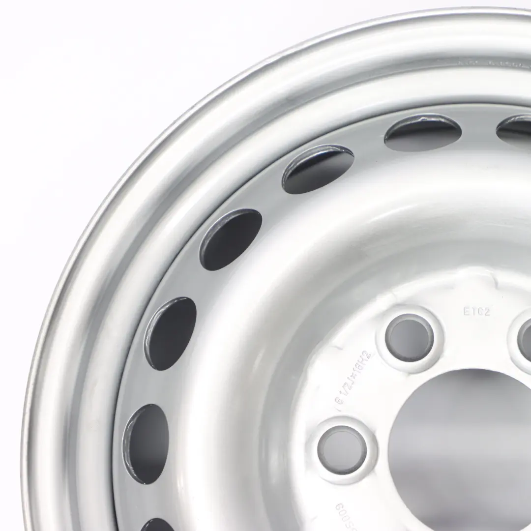 Mercedes Sprinter W906 W910 jante acier argentée 16" 6,5J ET:62 - SKU A0014019202 - Numéro de pièce A0014019202