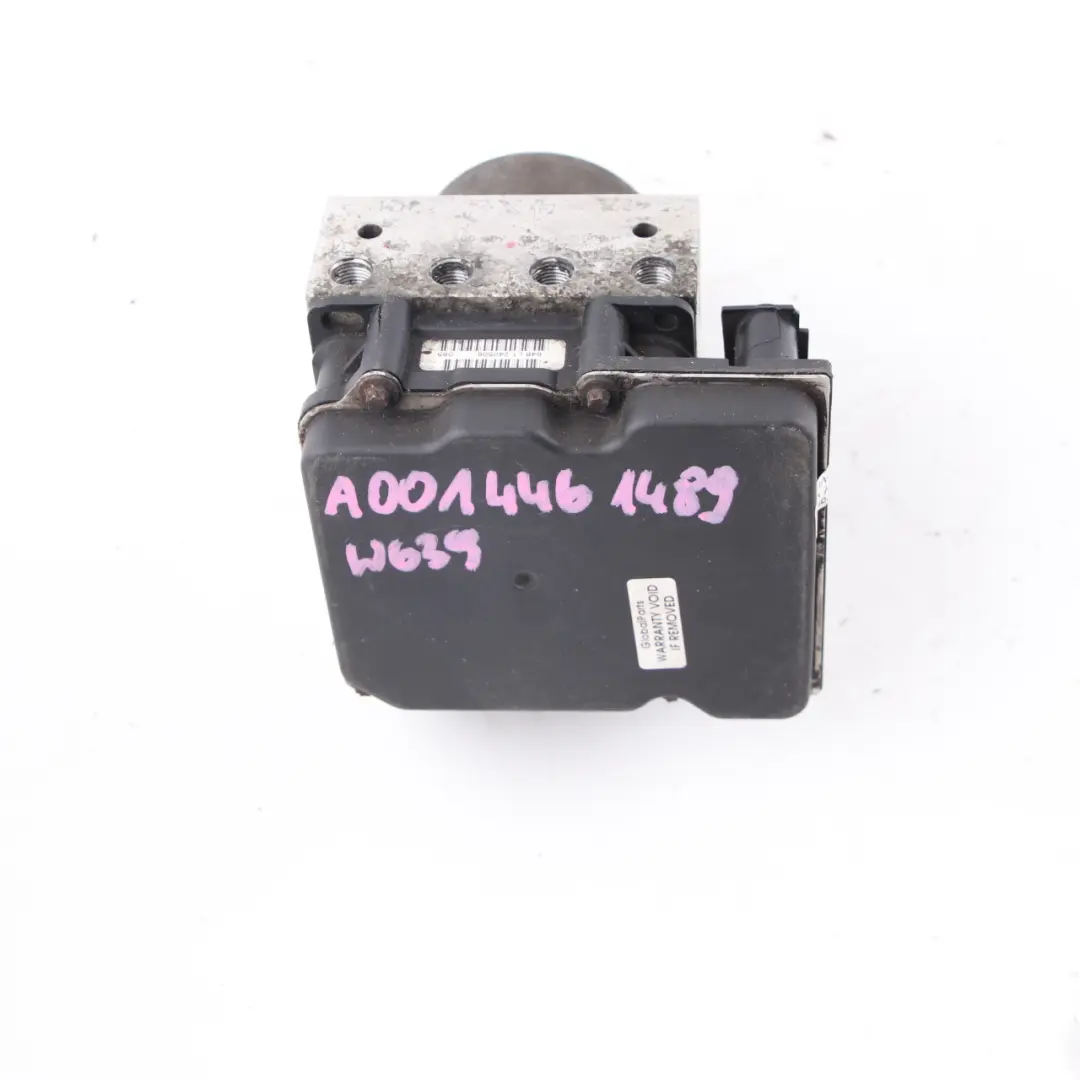 Bomba freno Mercedes W906 ABS ESP Unidad Control Hidráulico Módulo para con número de pieza A0014461489 Bomba freno Mercedes W906 ABS ESP Unidad Control Hidráulico Módulo - SKU A0014461489 - Número de pieza A0014461489