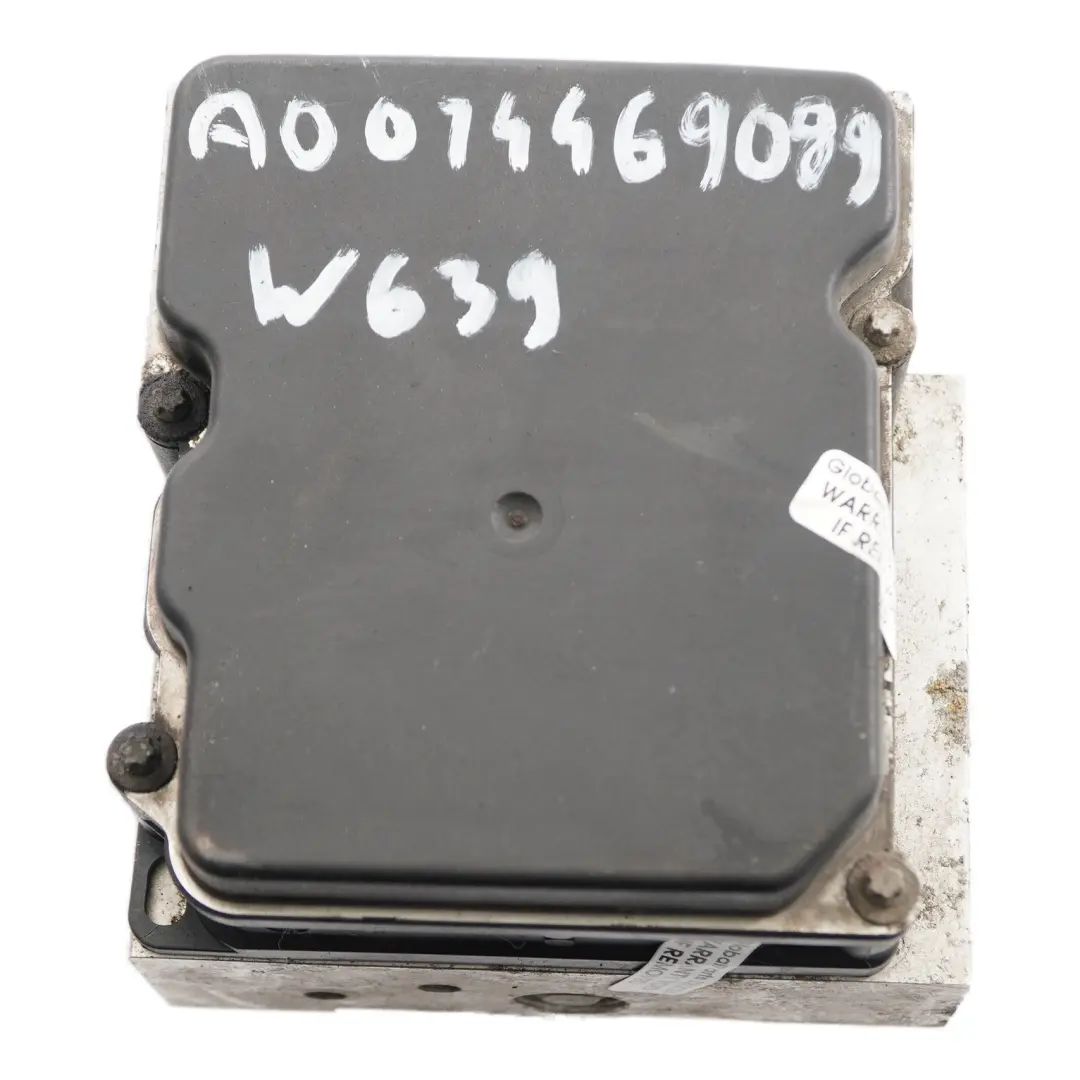  Brake Pump Mercedes W639 Vito ABS ESP Hydraulic Control Unit Module A0014461289 - SKU A0014469089 - Part number A0014469089