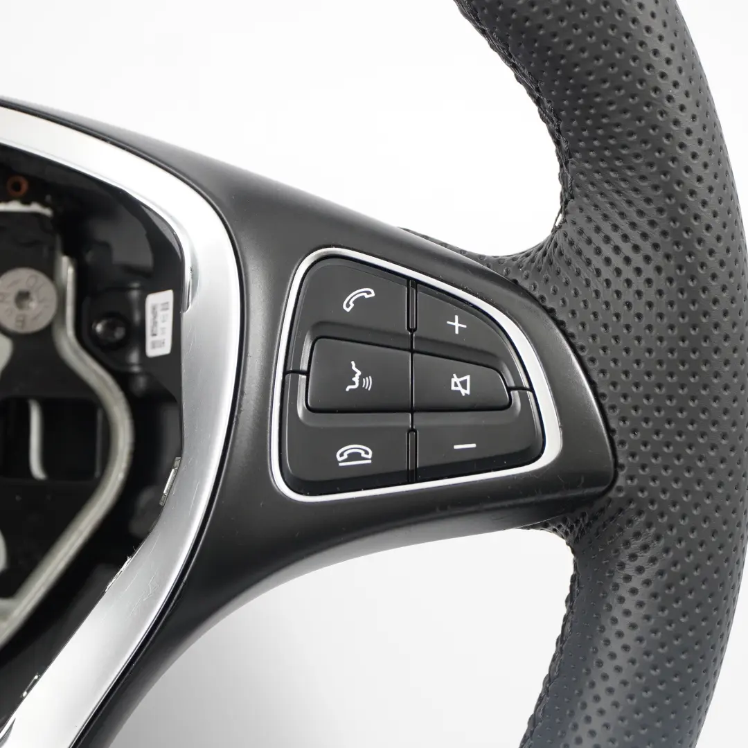 Leather Steering Wheel Multifunction to Mercedes W176 W246 NEW Black with Part number A0014608803 Mercedes W176 W246 NEW Black Leather Steering Wheel Multifunction - SKU A0014608803-1 - Part number A0014608803