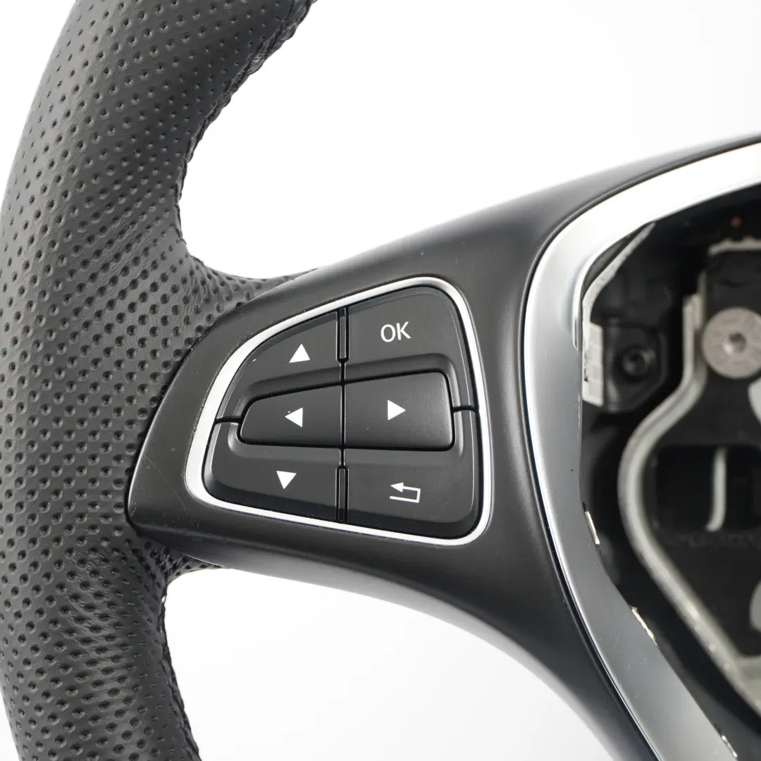 Mercedes W176 W246 NUOVO Volante in Pelle nera Multifunzione - SKU A0014608803-1 - Numero di parte A0014608803