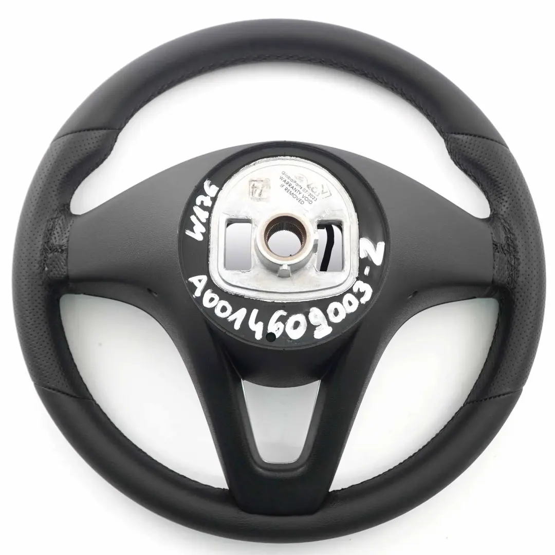 NUOVO Volante in pelle nera multifunzione per Mercedes W176 C117 con numero di parte A0014609003 Mercedes W176 C117 NUOVO Volante in pelle nera multifunzione - SKU A0014609003-2 - Numero di parte A0014609003
