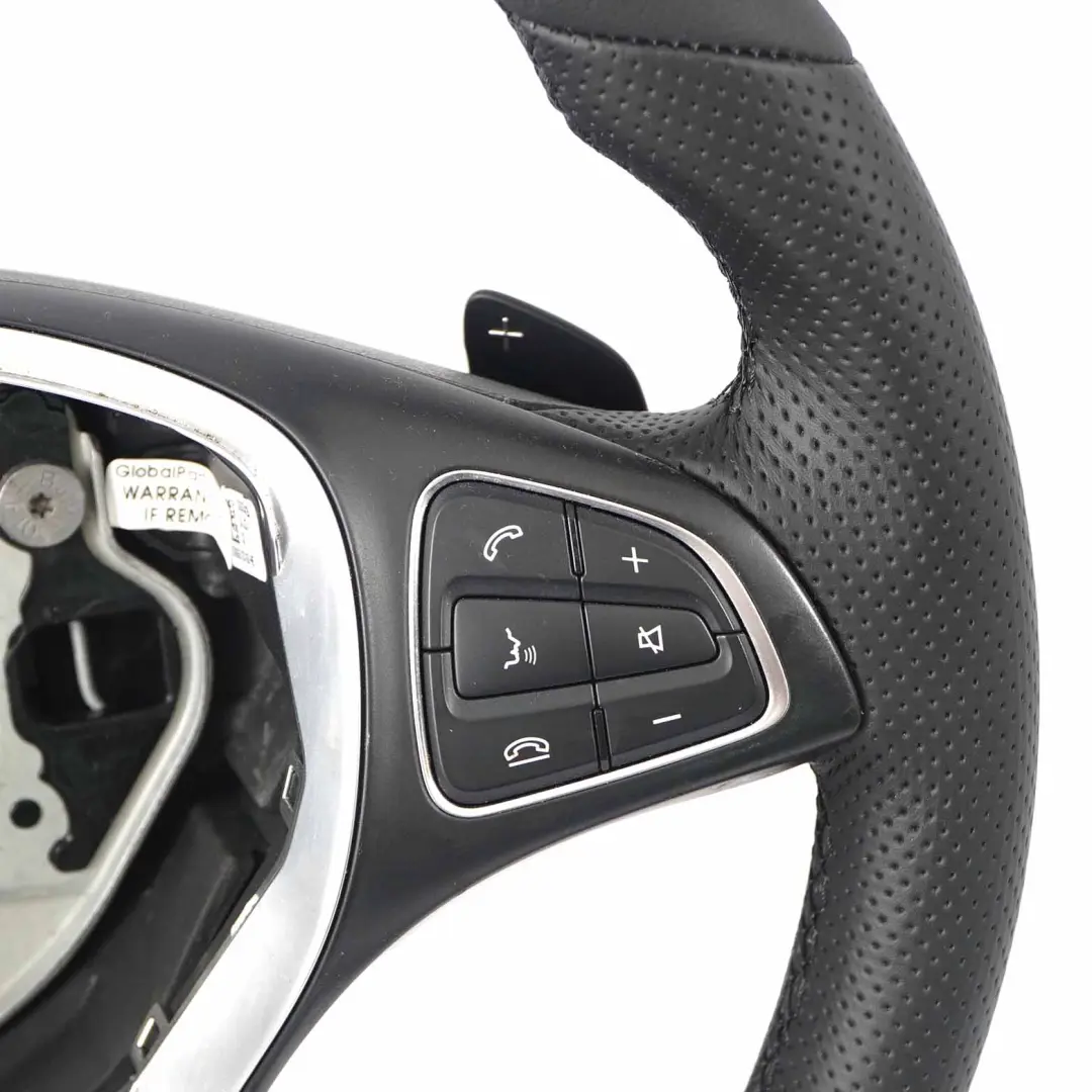Mercedes C117 W156 W176 W242 W246 NEW Black Leather Steering Wheel Paddle Shift - SKU A0014609103-1 - Part number A0014609103