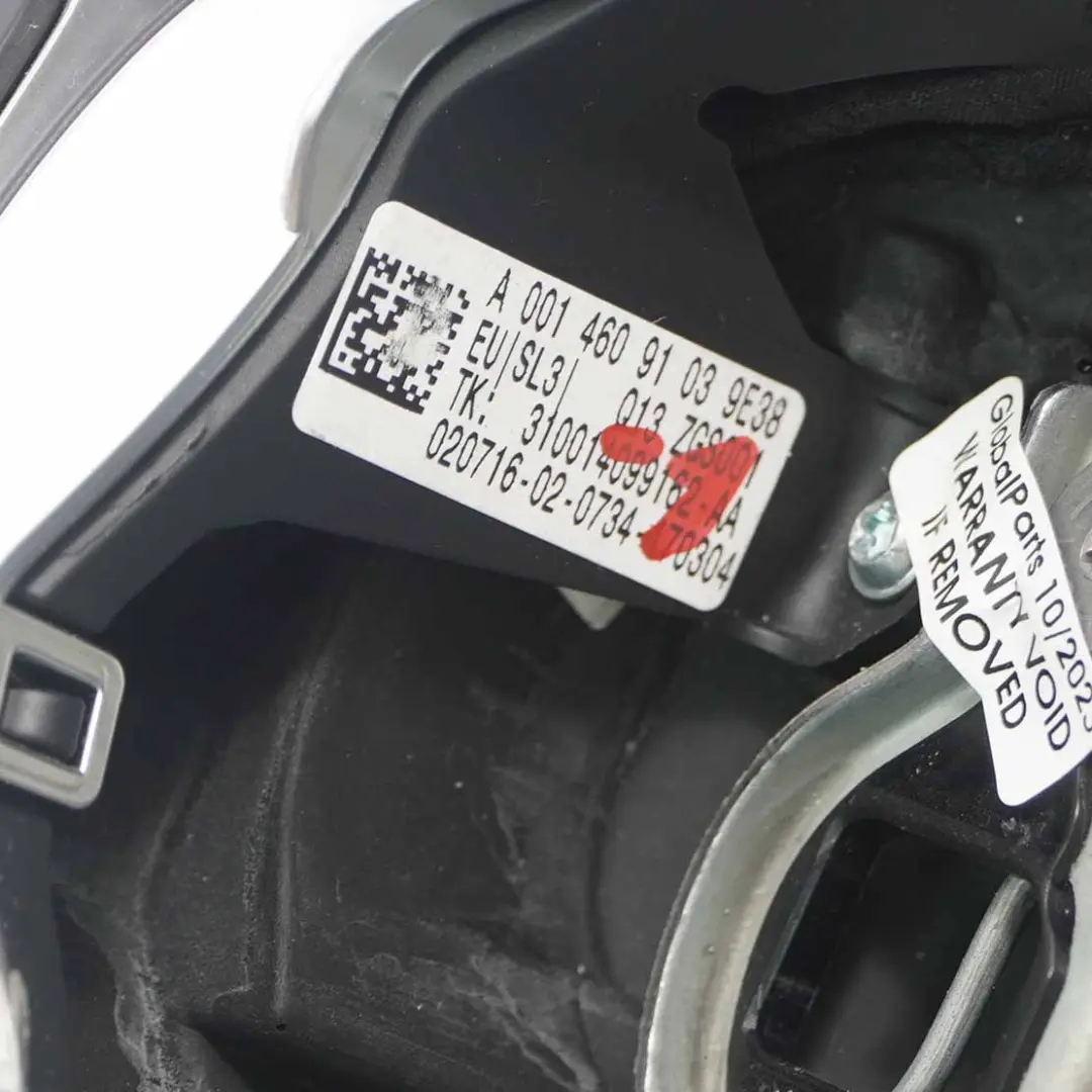 Mercedes C117 W156 W176 W242 W246 NUEVO Volante de Cuero Negro Paddle Shift - SKU A0014609103-1 - Número de pieza A0014609103