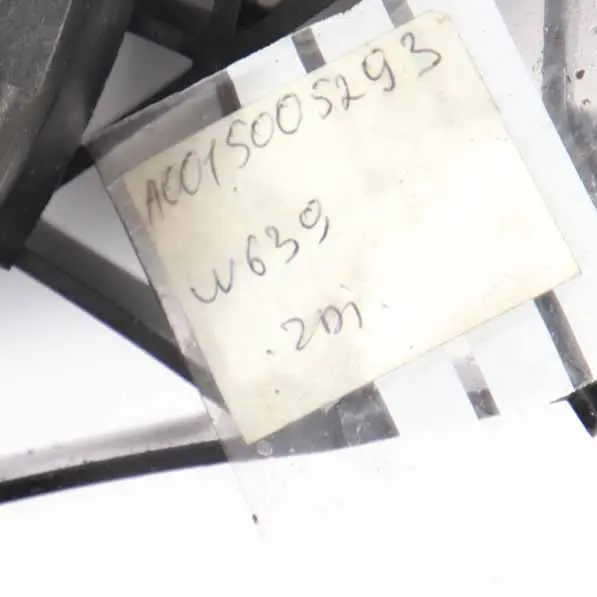 cubierta Refrigeración Radiador Ventilador para Mercedes W639 2.2 Diesel Motor de la con número de pieza A0015005293 Mercedes W639 2.2 Diesel Motor de la cubierta Refrigeración Radiador Ventilador - SKU A0015005293 - Número de pieza A0015005293