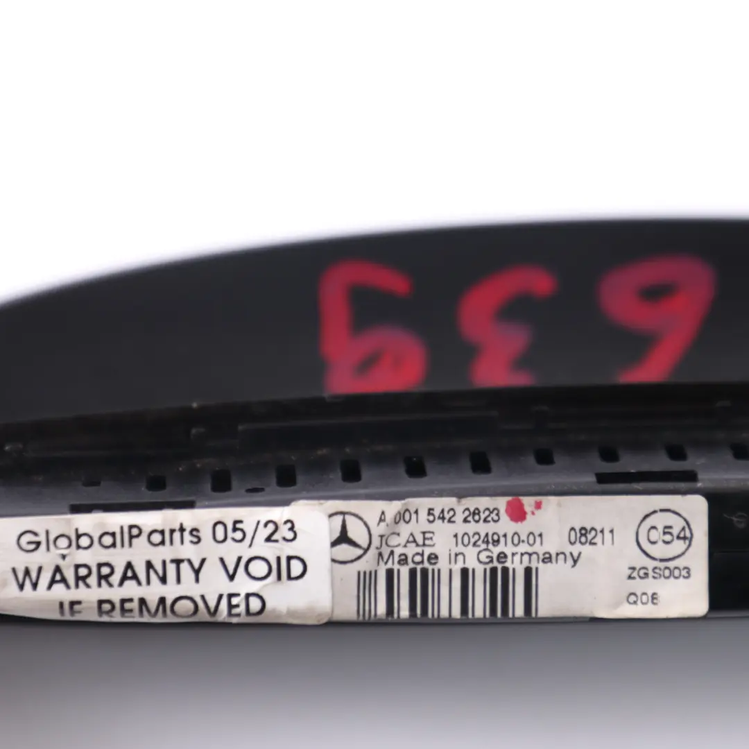 PDC Display Mercedes W639 Front Parking Sensor Screen Control Unit to with Part number A0015422623 PDC Display Mercedes W639 Front Parking Sensor Screen Control Unit - SKU A0015422623 - Part number A0015422623