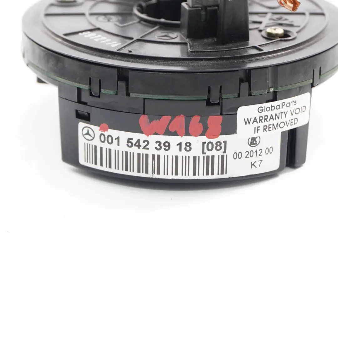 Angulo Sensor Deslizamiento Anillo Squib para Volante Mercedes W168 W210 con número de pieza A0015423918 Volante Mercedes W168 W210 Angulo Sensor Deslizamiento Anillo Squib - SKU A0015423918 - Número de pieza A0015423918