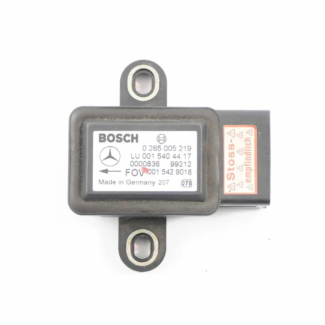 Yaw Sensor Mercedes W210 W220 ESP Rotation Rate Control Unit Module to with Part number A0015429018 Yaw Sensor Mercedes W210 W220 ESP Rotation Rate Control Unit Module - SKU A0015429018 - Part number A0015429018