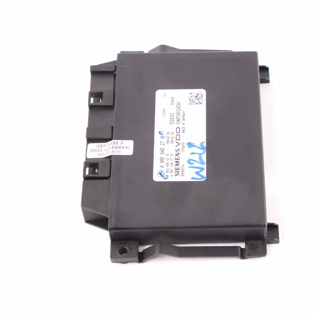 VDO Transmission Control Unit Module EGS to Mercedes W212 with Part number A0015452716 Mercedes W212 VDO Transmission Control Unit Module EGS - SKU A0015452716 - Part number A0015452716