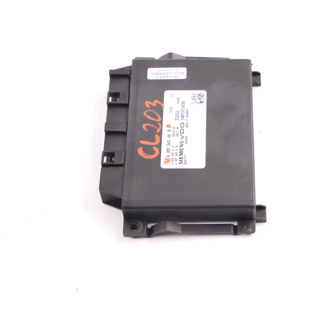 Mercedes CL203 M271 Automatikgetriebe EGS Steuergerät ECU - SKU A0015454416 - Teilenummer A0015454416
