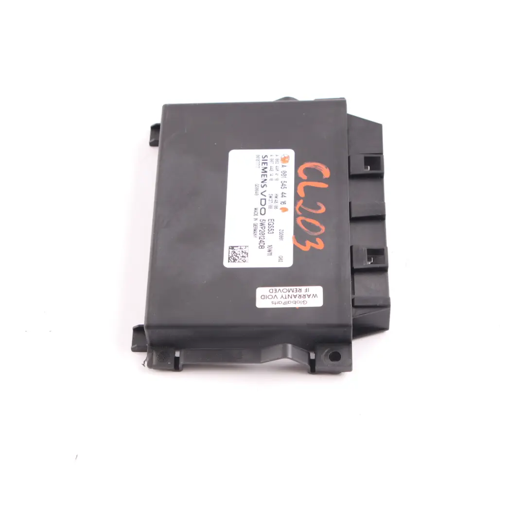 Mercedes CL203 M271 Automatikgetriebe EGS Steuergerät ECU - SKU A0015454416 - Teilenummer A0015454416