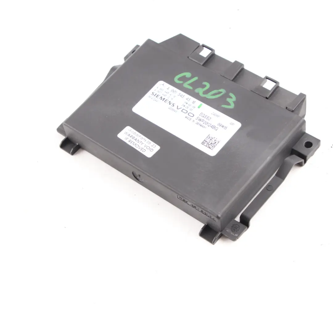Mercedes CLC CL203 Automatic Gearbox Control Unit Module ECU - SKU A0015454516 - Part number A0015454516