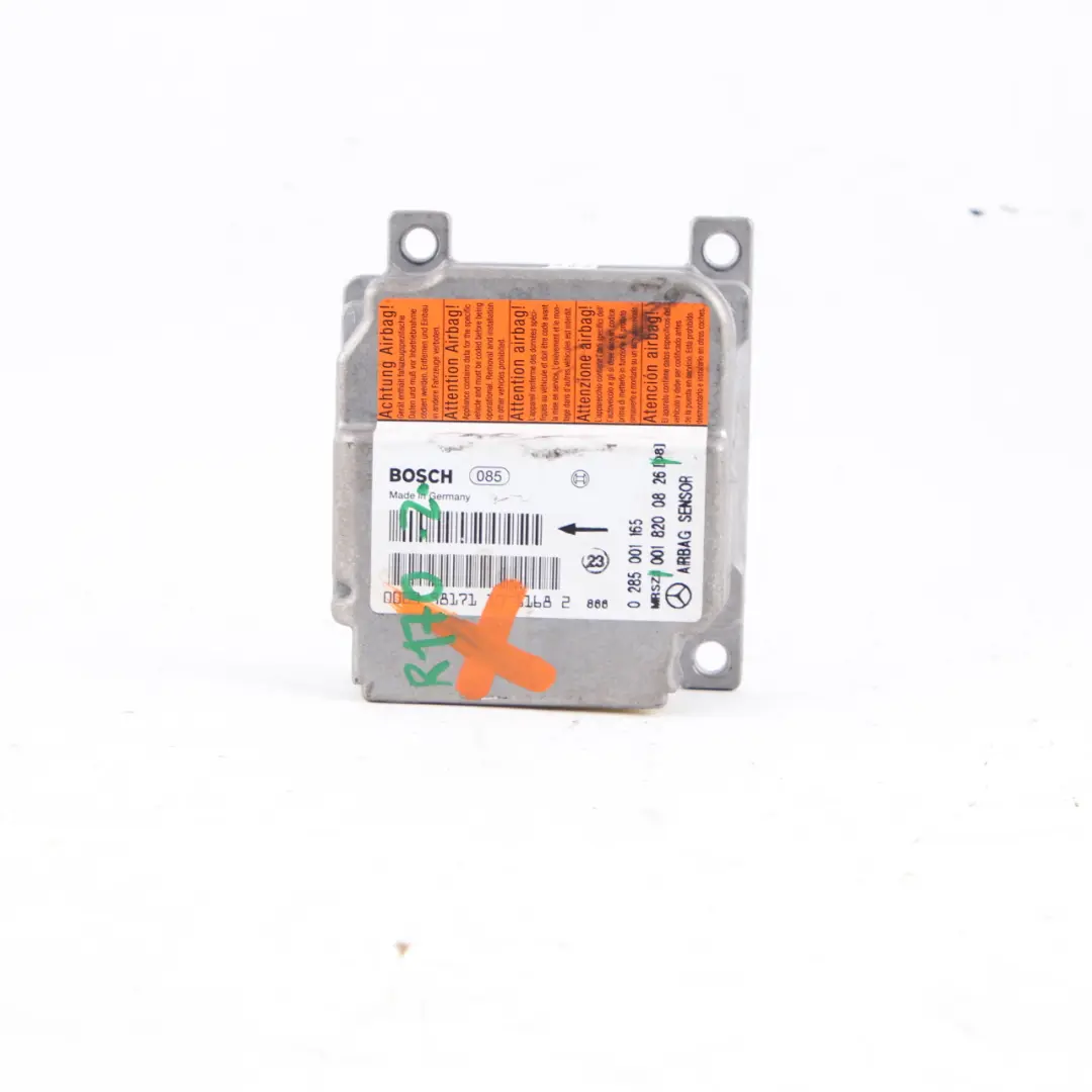 Mercedes SLK R170 W202 W210 Modul Steuergerät SRS Sensor ECU Bosch - SKU A0018200826 - Teilenummer A0018200826