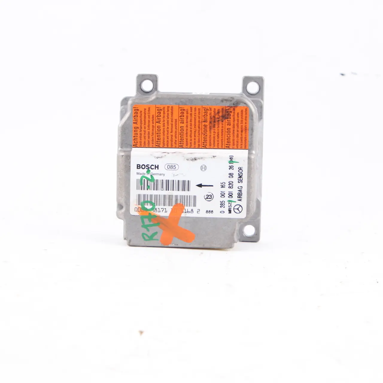 Mercedes SLK R170 W202 W210 Modulo Unità Controllo SRS ECU Bosch A0018200826