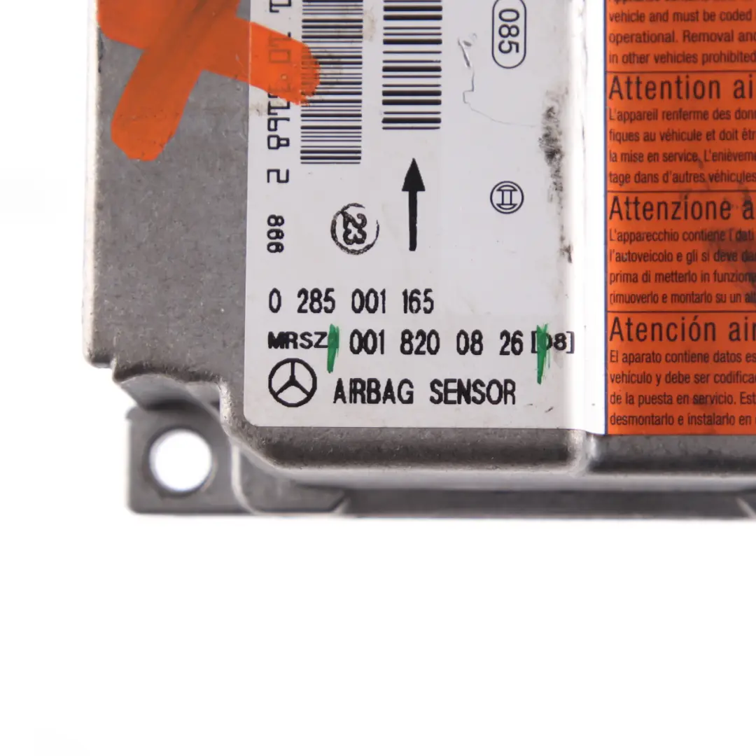 Modulo Unità Controllo SRS ECU Bosch per Mercedes SLK R170 W202 W210 con numero di parte A0018200826 Mercedes SLK R170 W202 W210 Modulo Unità Controllo SRS ECU Bosch - SKU A0018200826 - Numero di parte A0018200826