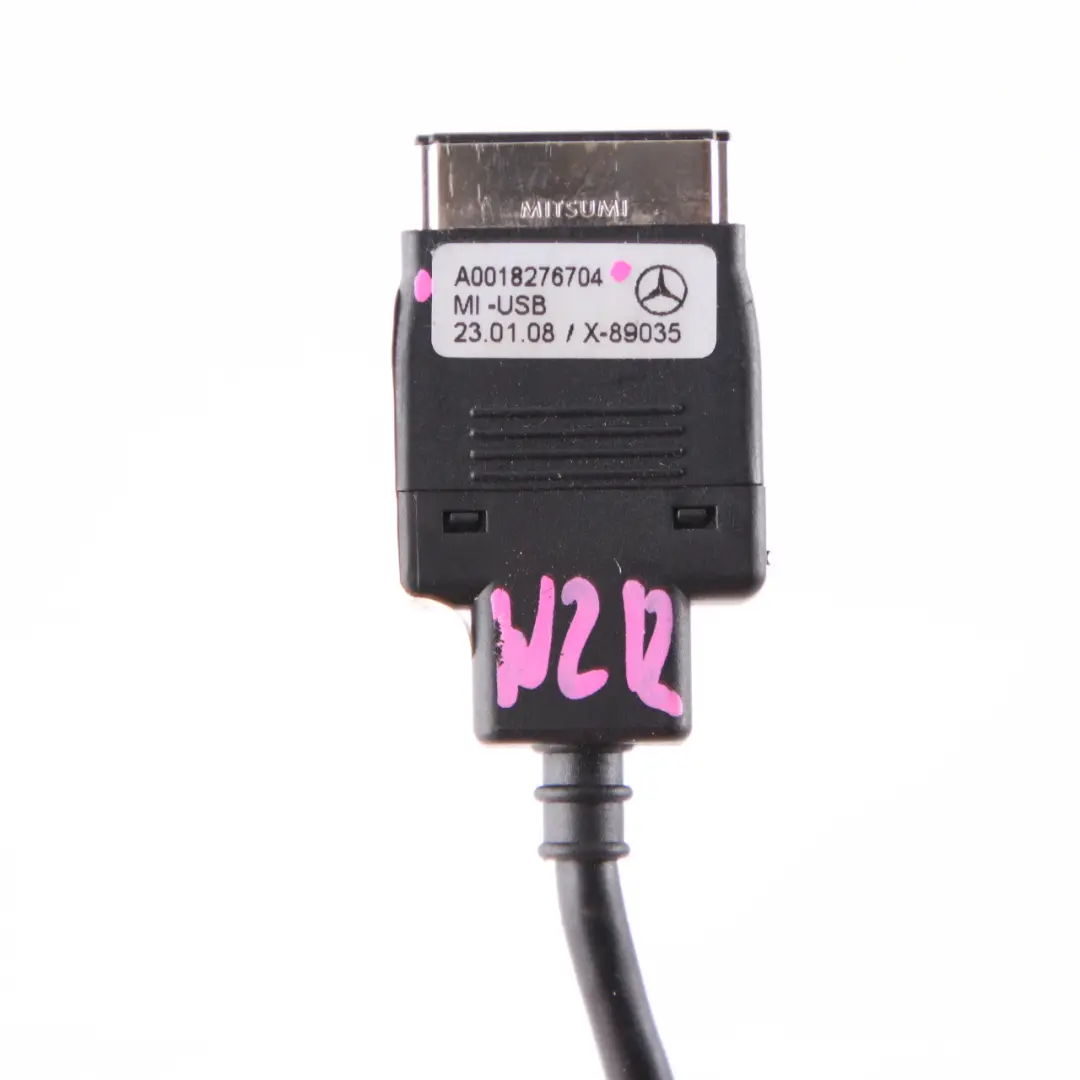 W207 W212 W218 Connection Cable Mi USB Media Interface to Mercedes with Part number A0018276704 Mercedes W207 W212 W218 Connection Cable Mi USB Media Interface - SKU A0018276704 - Part number A0018276704