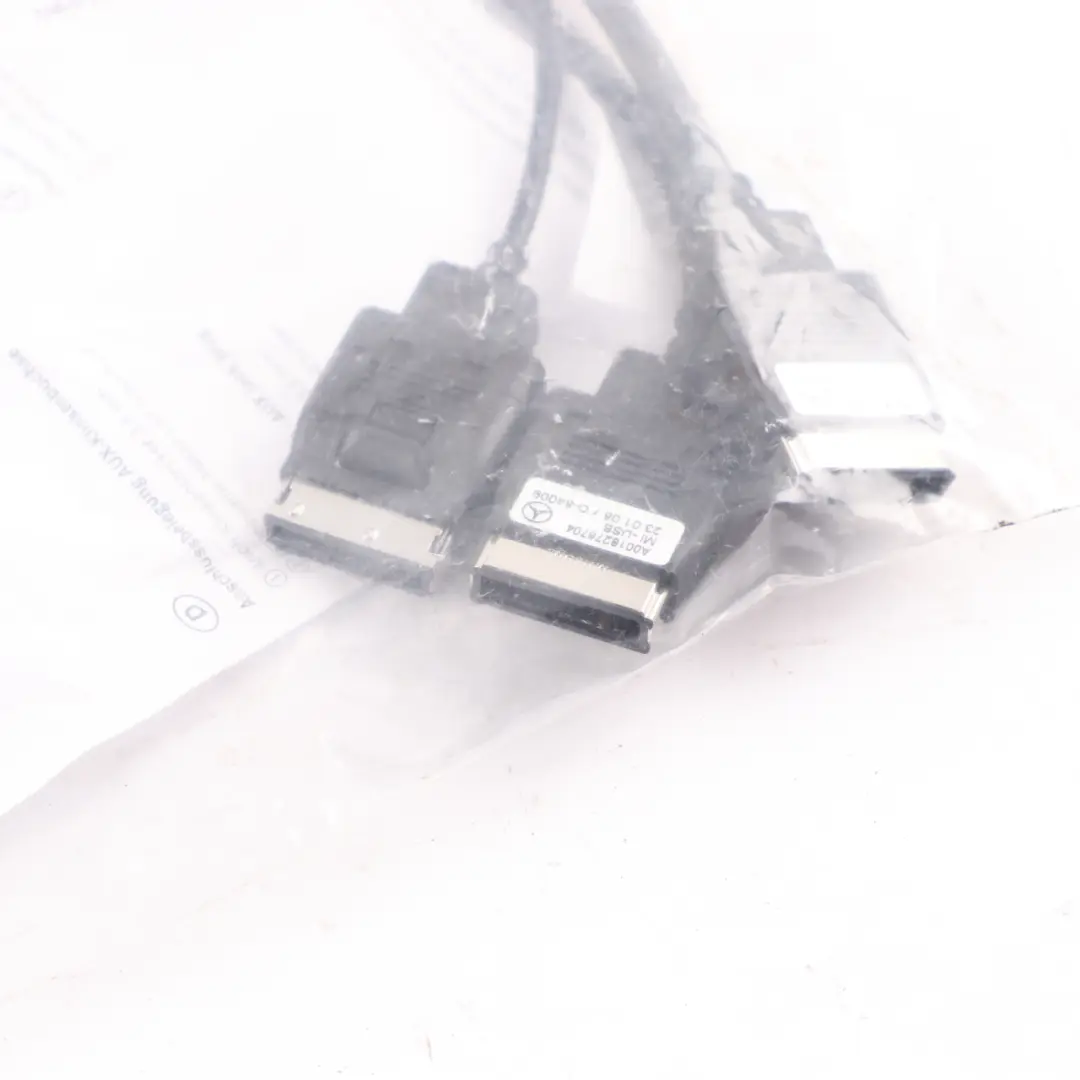 Interface Cable Mercedes W169 W204 USB AUX Audio Iphone Media to with Part number A0018278204 Interface Cable Mercedes W169 W204 USB AUX Audio Iphone Media - SKU A0018278204 - Part number A0018278204