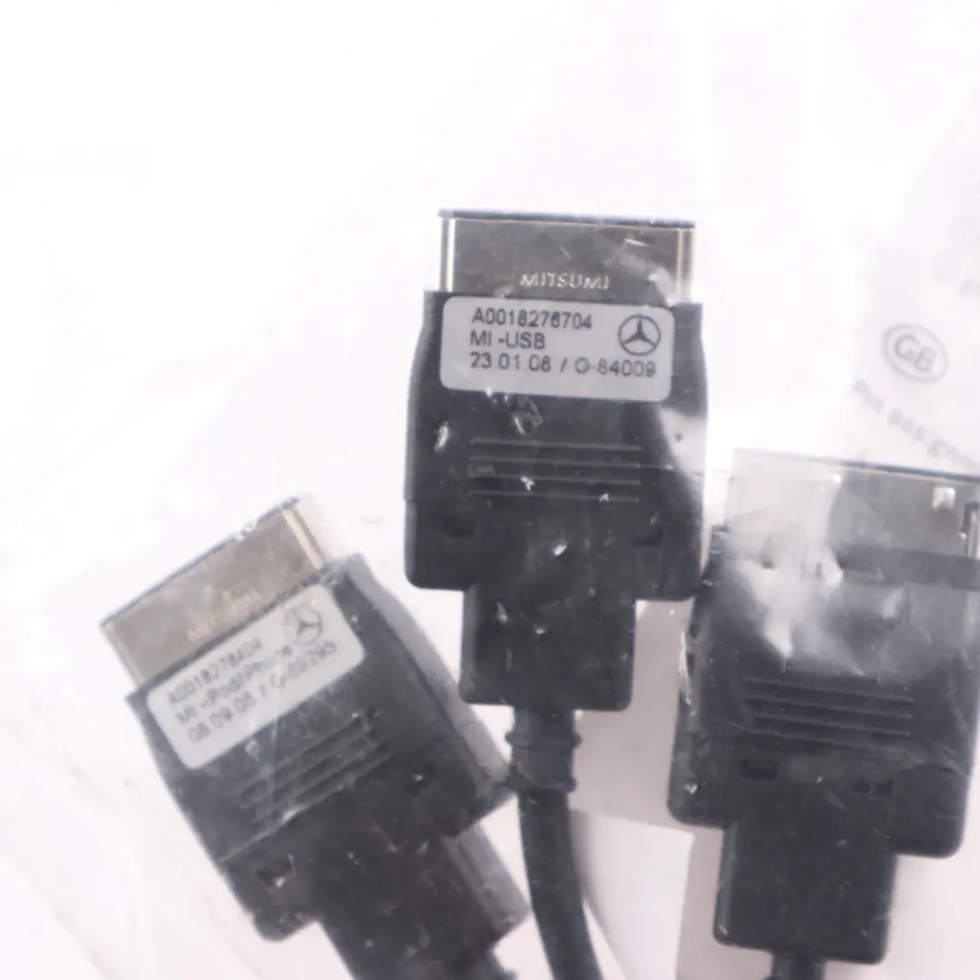 Interface Cable Mercedes W169 W204 USB AUX Audio Iphone Media to with Part number A0018278204 Interface Cable Mercedes W169 W204 USB AUX Audio Iphone Media - SKU A0018278204 - Part number A0018278204