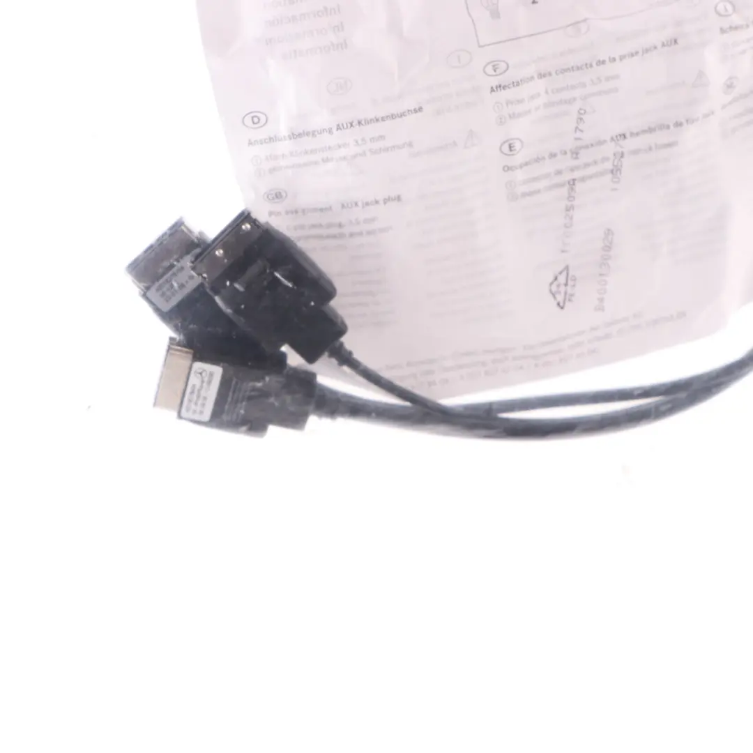 Interface Cable Mercedes W169 W204 USB AUX Audio Iphone Media to with Part number A0018278204 Interface Cable Mercedes W169 W204 USB AUX Audio Iphone Media - SKU A0018278204 - Part number A0018278204