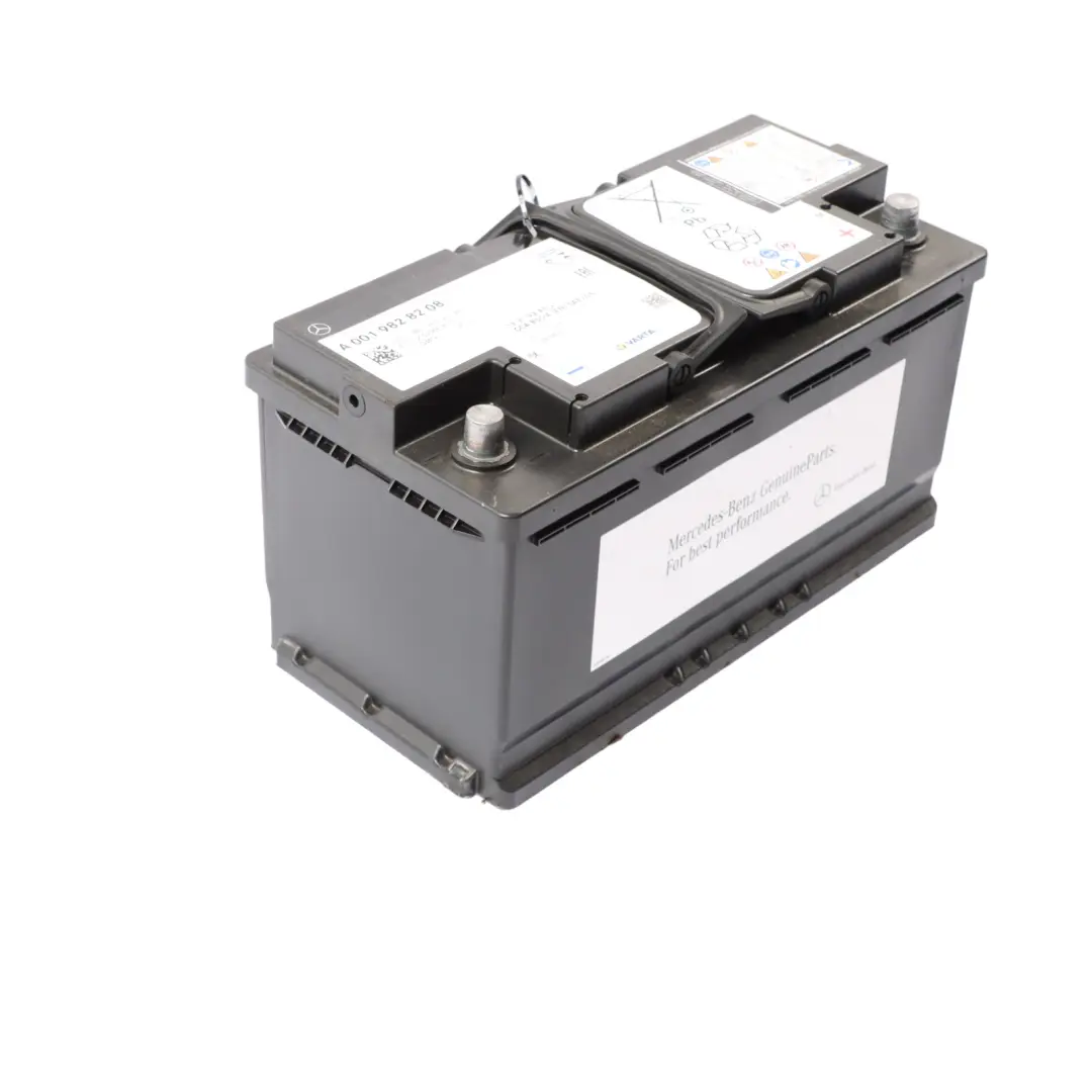 AGM Accumulator Battery 92Ah 850A 12V Varta to Mercedes with Part number A0019828208 Mercedes AGM Accumulator Battery 92Ah 850A 12V Varta - SKU A0019828208 - Part number A0019828208